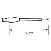 Ruby ball styli for CNC applications